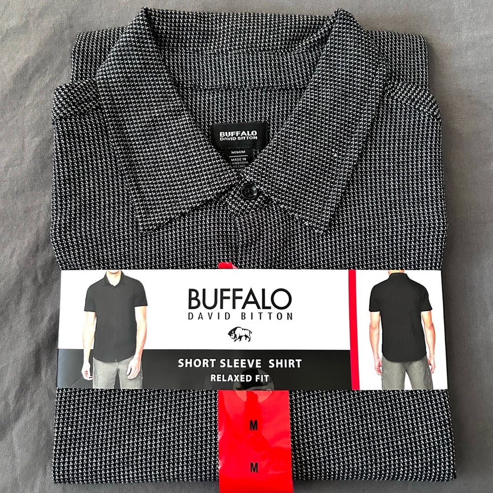 Buffalo David Bitton Men’s Short Sleeve Shirt